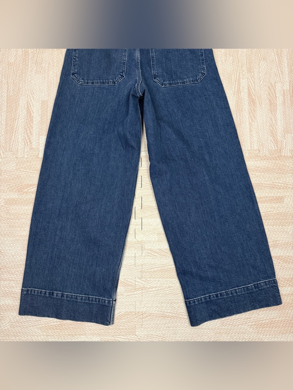 Everlane Women’s The Mariner Wide Leg Baggy Jeans In Vintage Indigo Size 31 X 28 - Picture 8 of 13